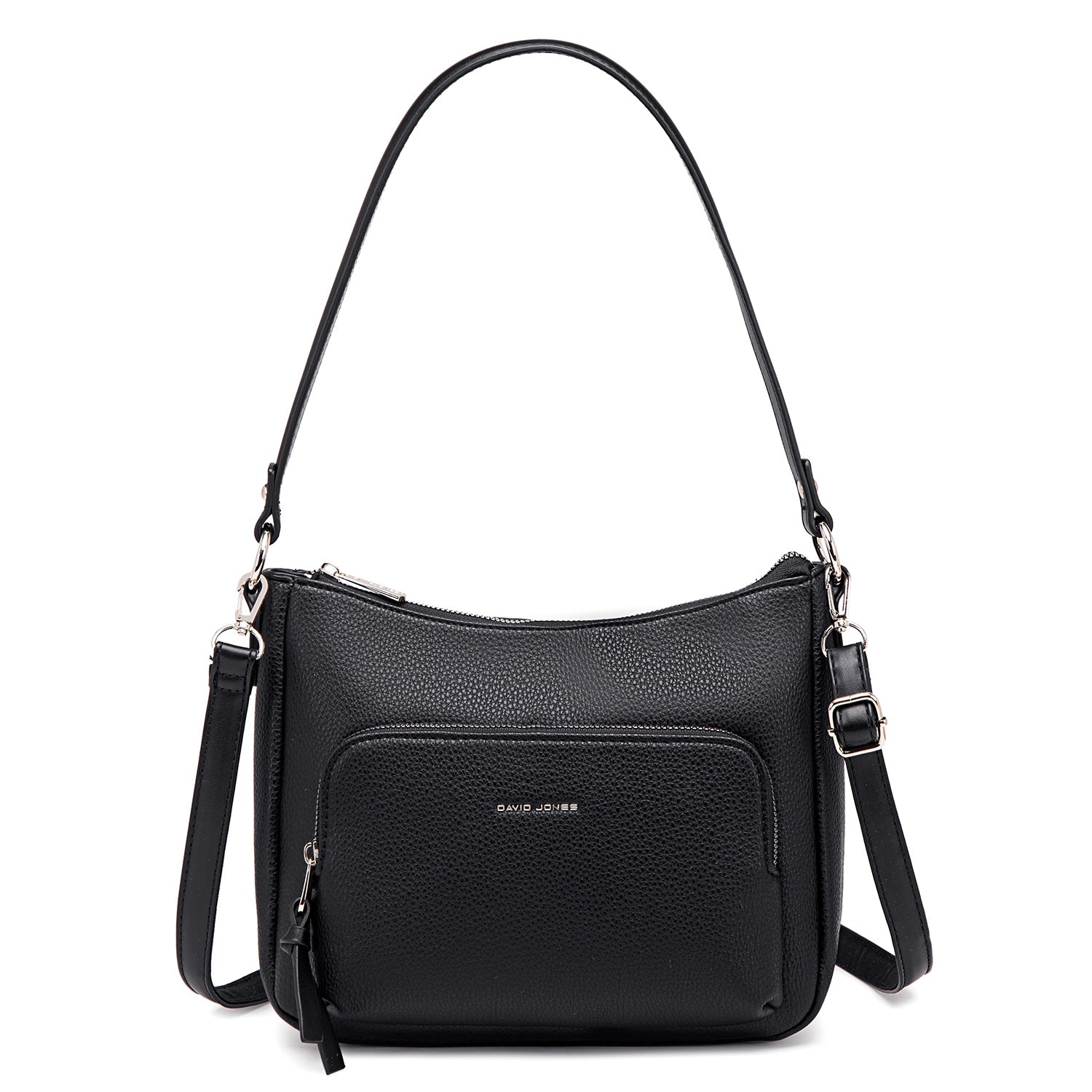 David Jones Shoulder/Cross Body Bag - Black – madamforbag