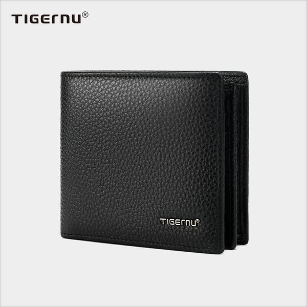 Tigernu Men's Genuine leather wallet - Black