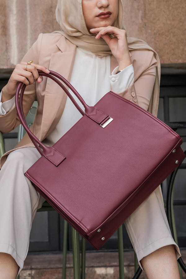 David Jones Elnara - Wine Red