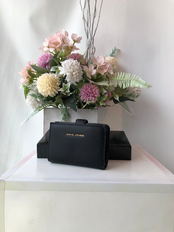 David Jones Mini Wallet - Black