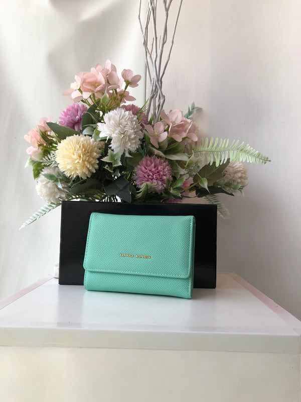 David Jones Mini Wallet - Light Green