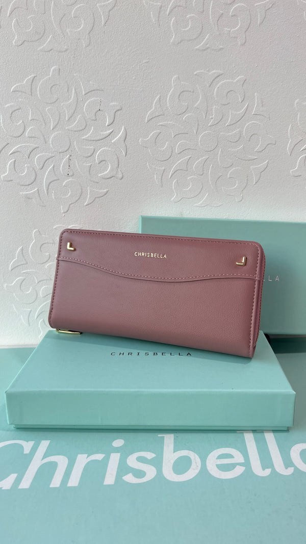 Chrisbella Wallet Light Pink - 10011