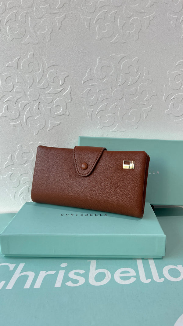 Chrisbella Wallet Brown - 6003