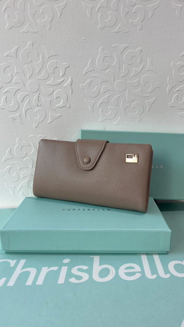 Chrisbella Wallet Beige - 6003