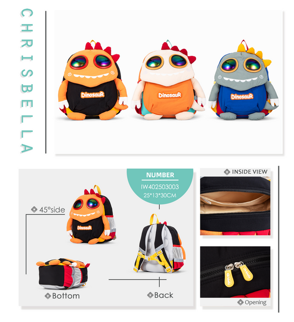 Chrisbella Kids Backpack - Black