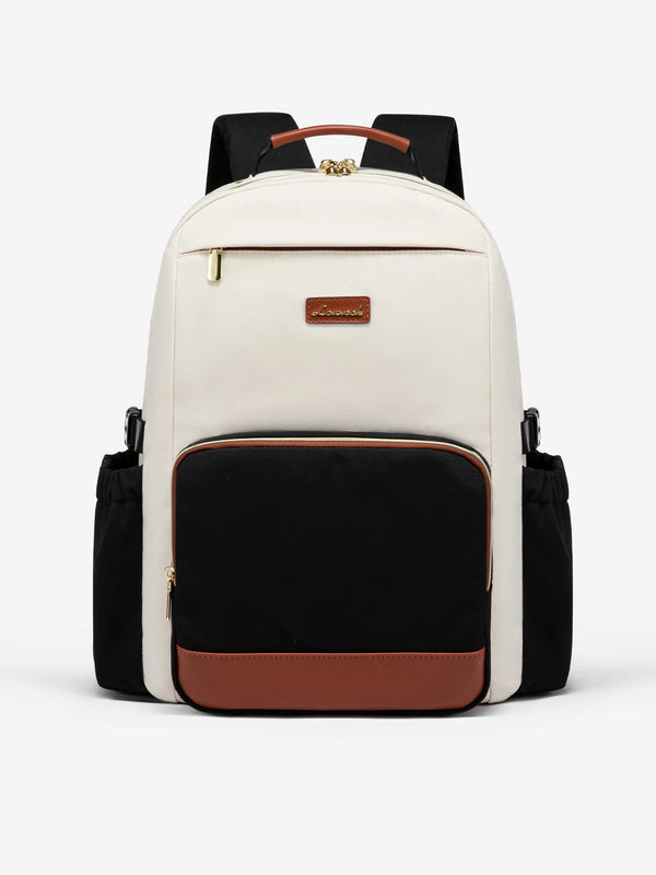 LoveVook Off White - School Laptop Backpack, 15.6