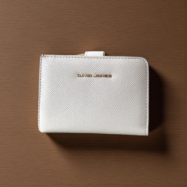 David Jones Mini Wallet - Cream