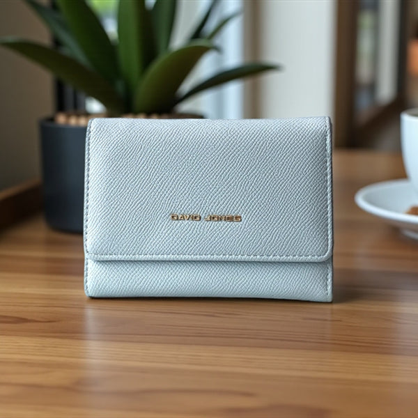 David Jones Mini Wallet - Light Blue