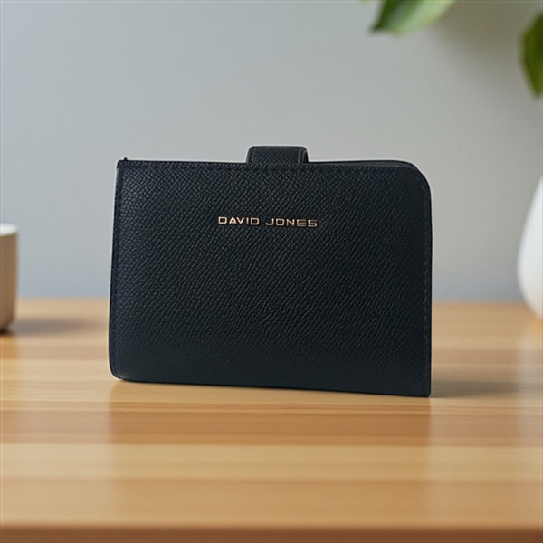 David Jones Mini Wallet - Black
