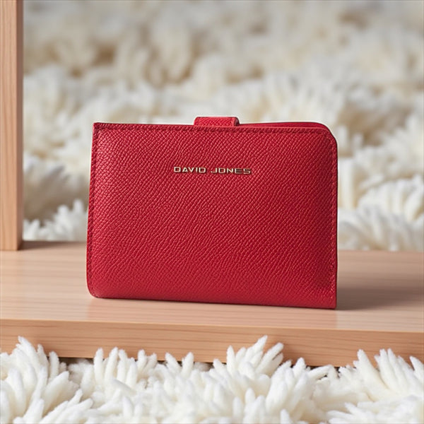 David Jones Mini Wallet - Lipstick Red