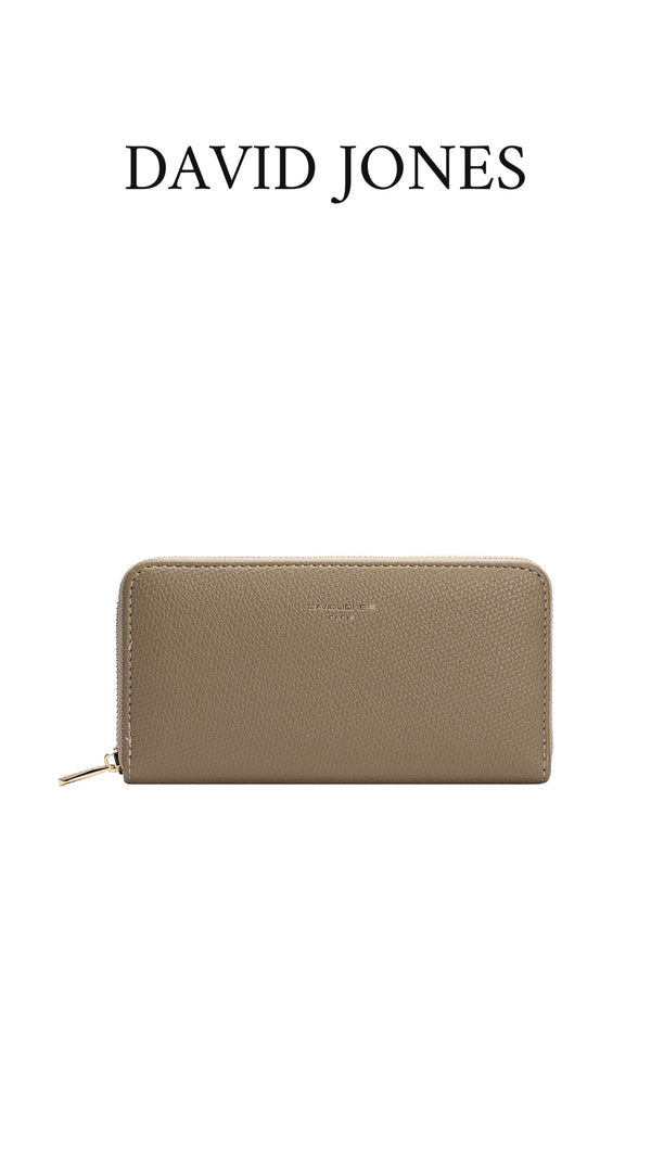 David Jones Wallet-Taupe