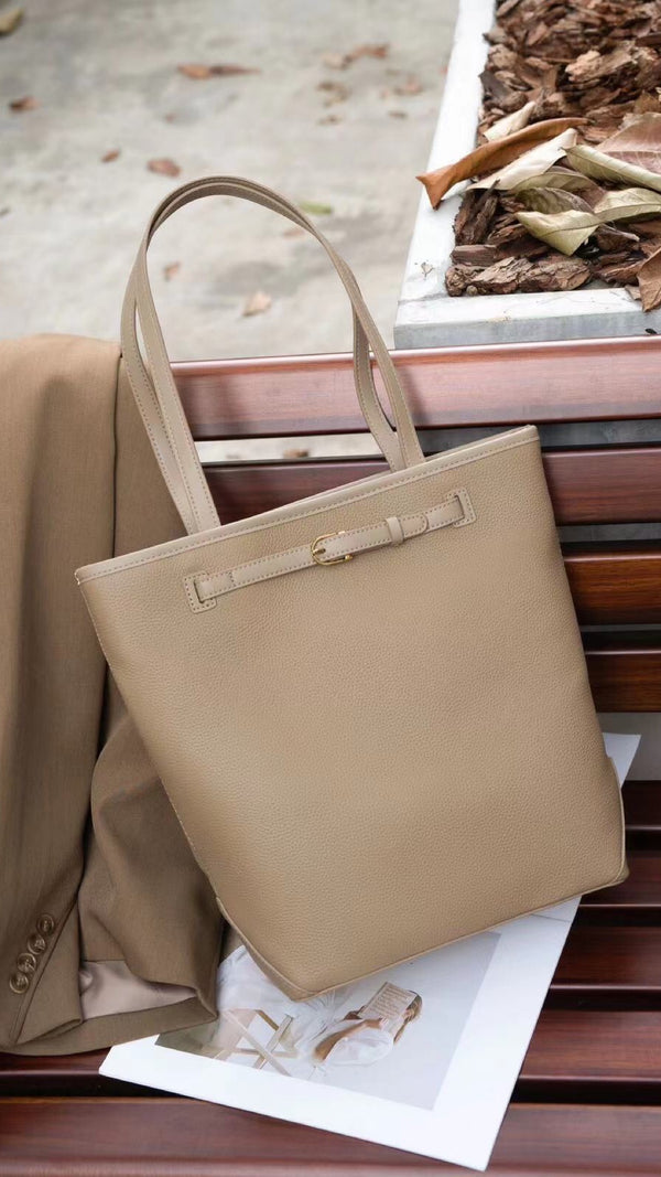 Abril Beige - Genuine Leather